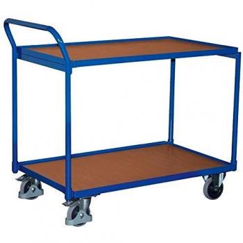 Carrello Variofit 250 kg – 985×590 mm, ripiani in legno con supporto verticale
