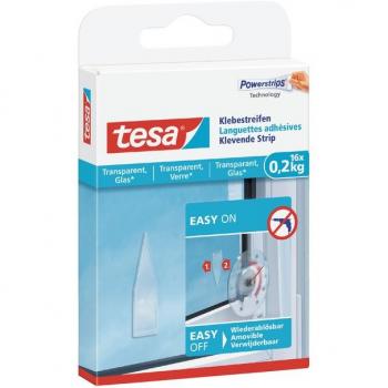 Transparante dubbelzijdige kleefstrips tesa 0,2kg 16 stuks