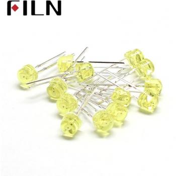 100pcs 5mm Diffused Yellow LED Light Diodes