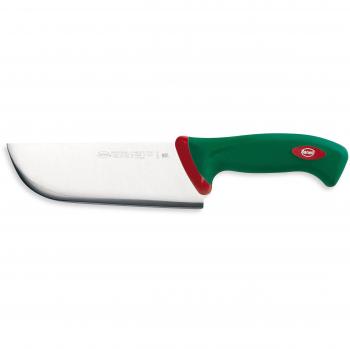 Premana Professional Pesto 18 cm – Lama in Acciaio Inossidabile, Verde e Rosso