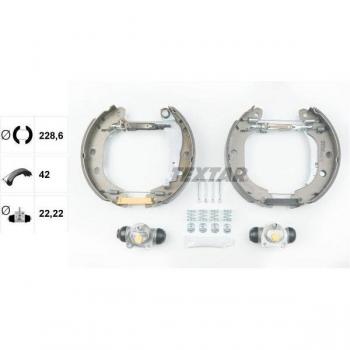 Textar Drum Brake Shoe Kit 84052701
