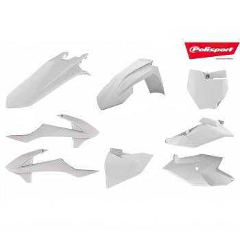 Carénages POLISPORT blancs pour KTM SX85