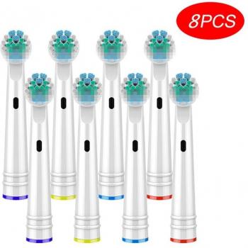 8pcs Oral-B Triumph Replacement Brush Heads