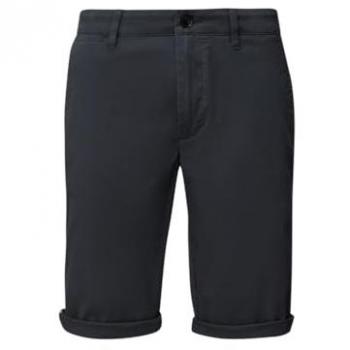 Regular Fit Chino-Bermudas mit Leistentasche aus Baumwollstretch