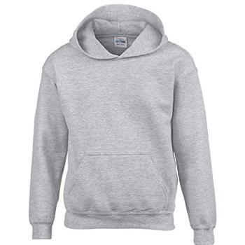 Gildan Mid‑Weight Maroon Hoodie