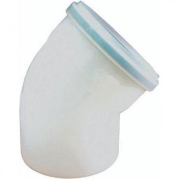 Coude 45° MF‑PPH 160 mm