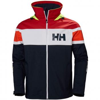 Jacket Helly Hansen Drapeau Marin – Bleu Marine Rouge M
