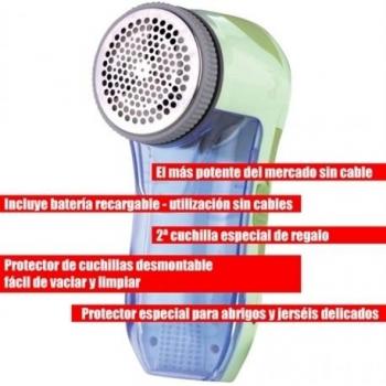 Quitafelpa TM Compacto con Hoja de Acero Inoxidable