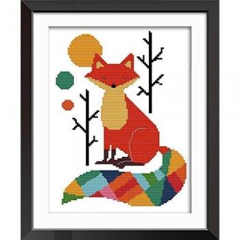 Seven‑Tone Fox Embroidery Set