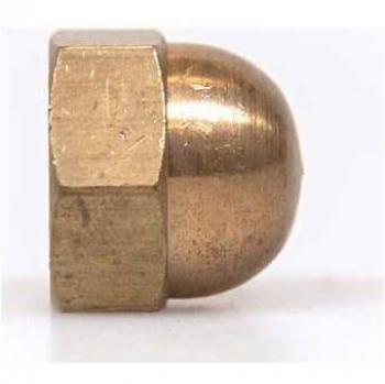 Sirius Brass Hexagon Dome Nuts M18