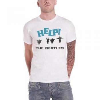 Hilfe! The Beatles T-Shirt für Erwachsene XL weiß