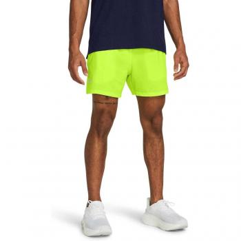 Short Under Armour Performance 5 Jaune Fluo