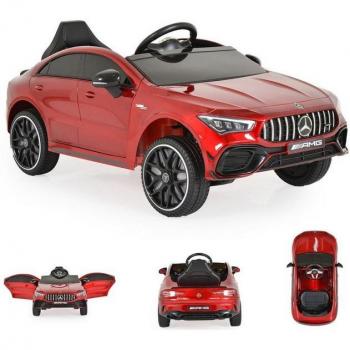 Moni Elektroauto für Kinder Mercedes-AMG CLA 45 mit Fernbedienung