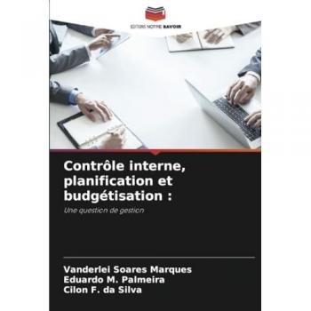 Soares Marques, Vanderlei: Contrôle interne, planification et budgétisation :