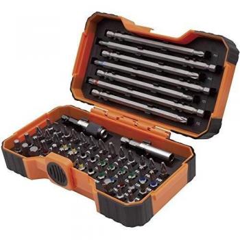 Bahco 59/S54BC 54 Piece Colour Coded Screwdriver Bit Set