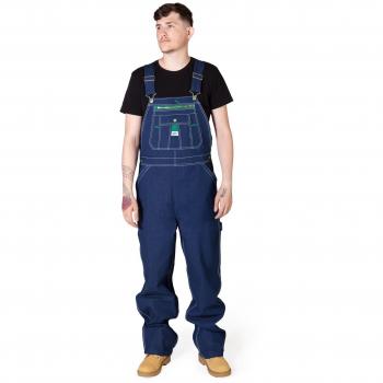 UK Indigo Work Dungarees for Men (W48)
