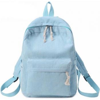 Schulrucksack für Mädchen mit gestreiftem Design