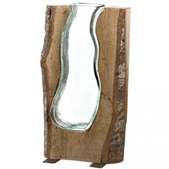 Vaso in legno 36 cm Leonardo