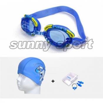 Baby Schwimmbrille Set mit Badekappe und Anti-Nebel-Technologie