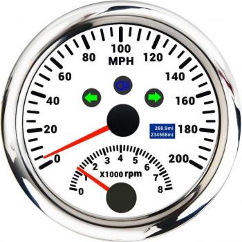 GPS Tachometer en Snelheidsmeter 85mm met Waterdichte Functie
