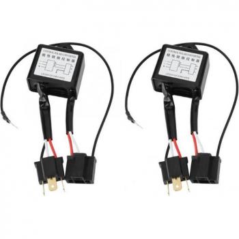 H4 Xenon LED Headlight Polarity Adapter with Reversed Function