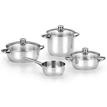 Pentole in Acciaio Inox Monix Optima 4 Pezzi