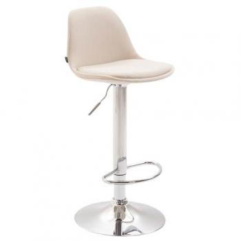 Luxe Urbain Tabouret à Tissu Crème