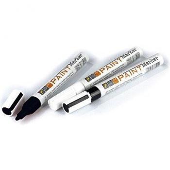 Marqueur Permanent Noir 12 Pack