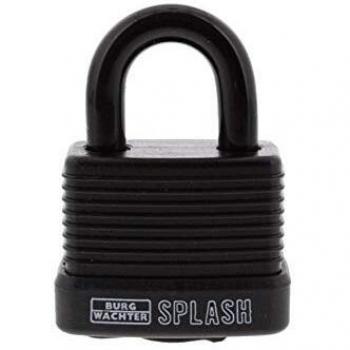 Splash Series 40mm Black Padlock
