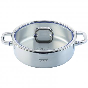 Elo Bratentopf Johann Lafer – 28 cm Durchmesser, 4,5 L, Deckel