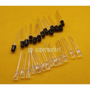 5mm 940nm IR LED Diode Assortment (10-1000 Pairs)