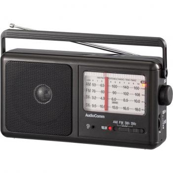 Global Beat Shortwave Receiver in NIKKEI Black
