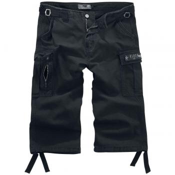 Black Premium Black Army Vintage Shorts for Women