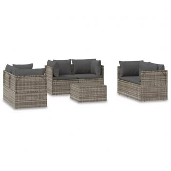 Serene Space 7-Piece Outdoor Lounge Set