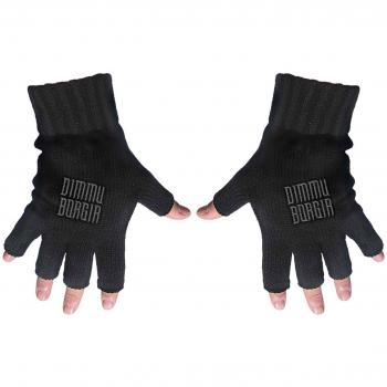 Dimmu Borgir Kurzfingerhandschuhe mit Logo