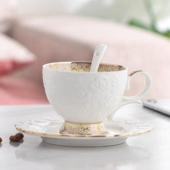 Set de Boissons Après-Midi en Porcelaine Unie