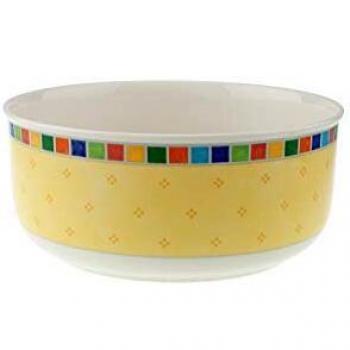 ZestSphere White‑Yellow Plate