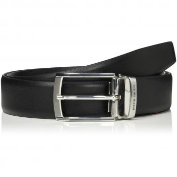 Pierre Cardin Herren Gürtel 1070157.010, Schwarz, Echtleder, 85