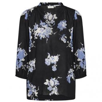 Damenbluse Edita von KAFFE in Blau