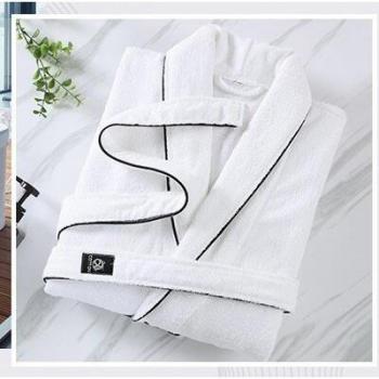 Peignoir hôtelier en coton doux