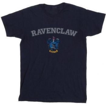 Harry Potter Mens Ravenclaw Crest T-Shirt L navy blue