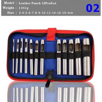 Oxford Cloth Packaging Kit with Carbon Steel Hole Punch and Plastic Rubber Watch Strap Tools