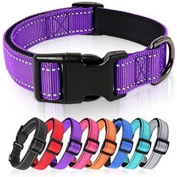 Helee PetSafe Reflective Soft Collar – Purple (S)