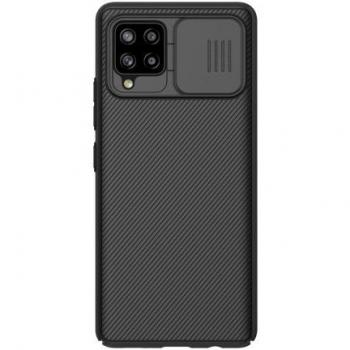 Nillkin Hartschalenschutz (Galaxy A42 5G), Smartphone Cover, Schwarz