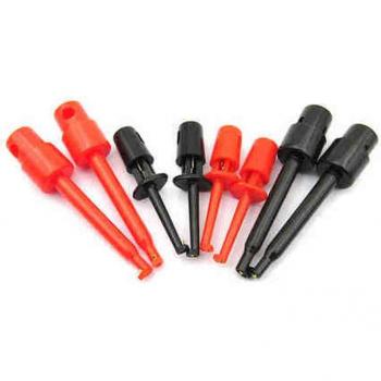 10PCS Multimeter Lead Wire Test Hook Grabbers