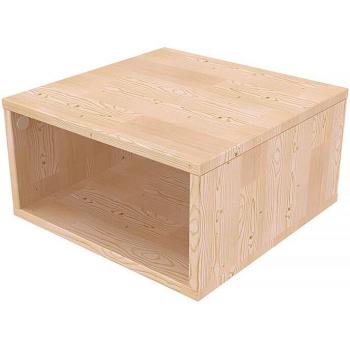 ABCMEUBLES: Cubo 50x50 in Legno Grezzo