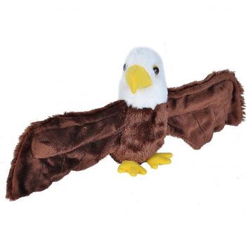 Peluche Aigle à tête blanche 8 pouces Huggers