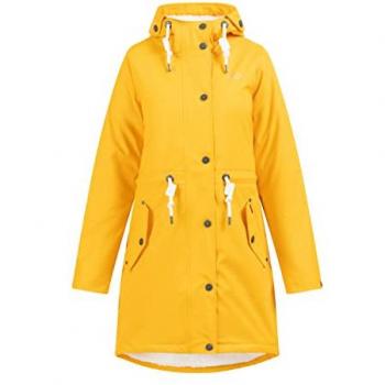 Regenmantel Icebound Gelb Damen L