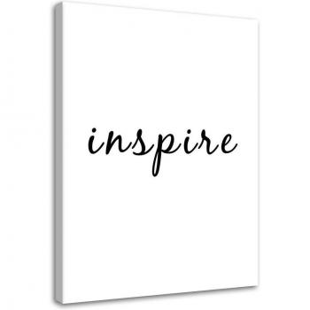 Black & White Sayings Canvas 40x60