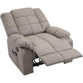 Poltrona Comfort Relax con 8 Punti Massaggio e Reclinazione 165°